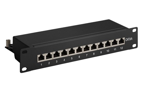 Finen GCabling Patch Panel Cat6a 12port — Rack Aksesuarları